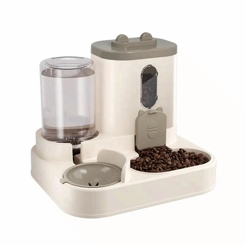 Automatic Pet Food and Water Dispenser – 2-in-1 Feeding Station for Cats and Dogs