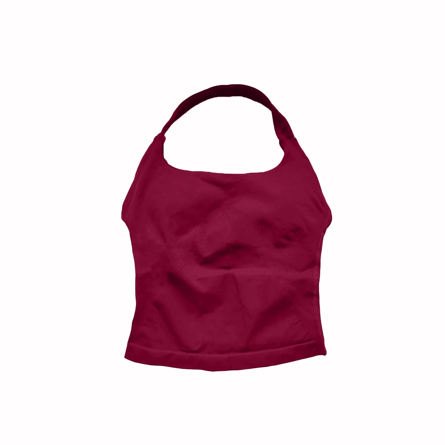 Women Halter Gym Top Seamless Fitness Yoga Tank Workout Activewear