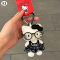 Cute Cat Plush Keychain Bag Charm for Girls