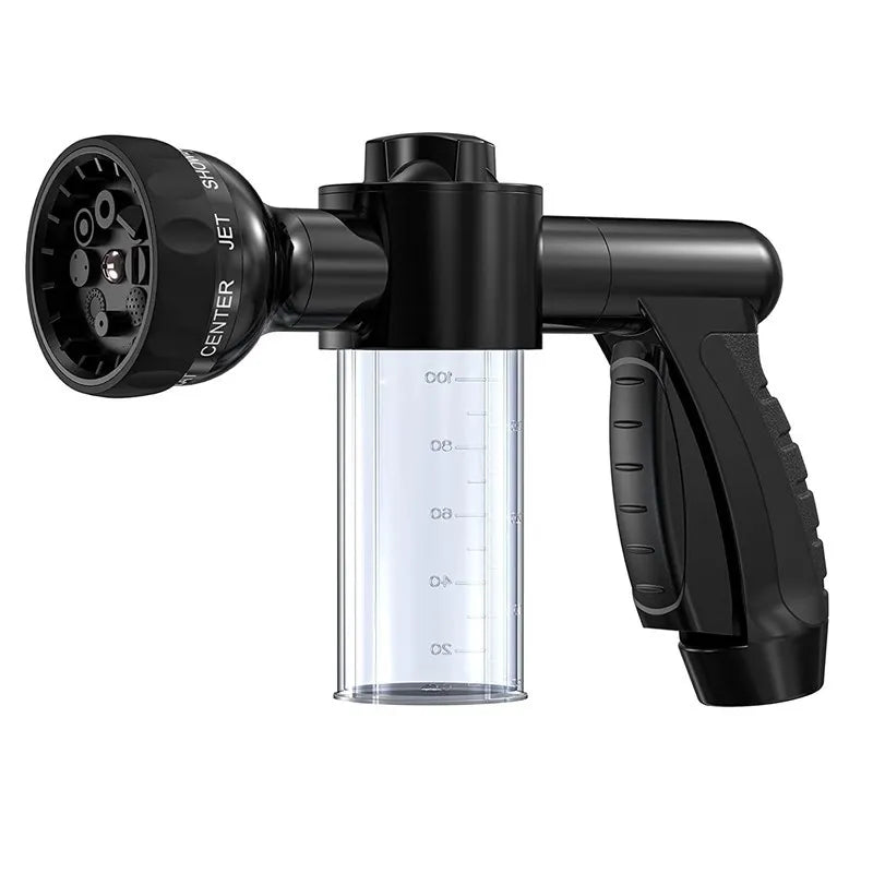 Pet Shower Sprayer Hose 3 Mode Adjustable Dog Bath Nozzle Foam Cleaning Tool