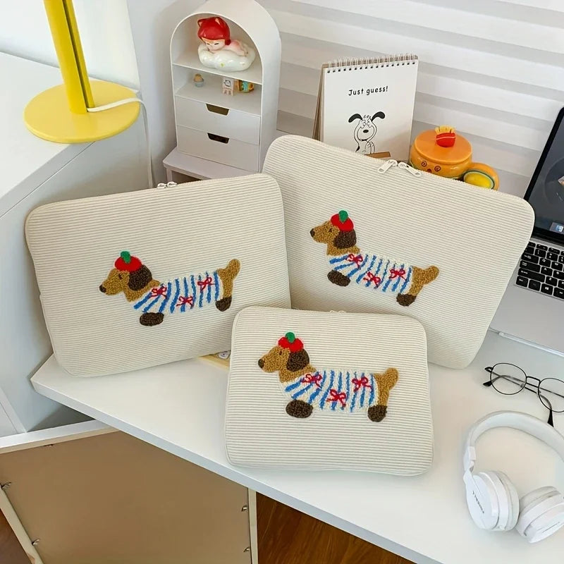 Dachshund Laptop Sleeve Cute Dog Protective Computer Case