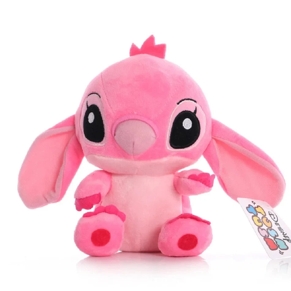 Cartoon Blue Alien Plush Toy 20cm for Kids Birthday Gift