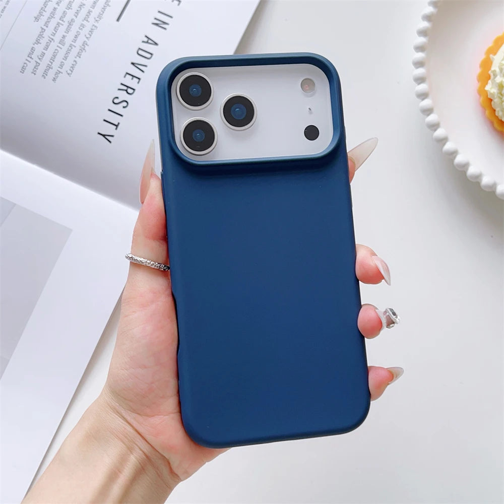Matte Candy Color Liquid Silicone Shockproof iPhone Case