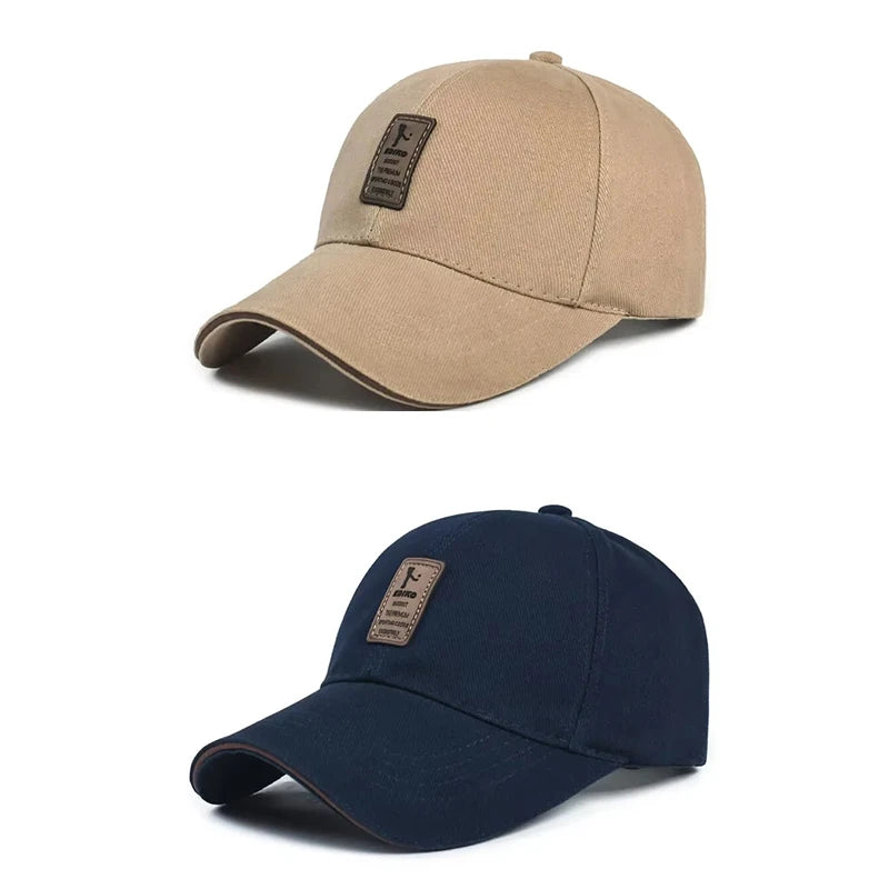 Men's Cotton Baseball Cap with Sun Protection