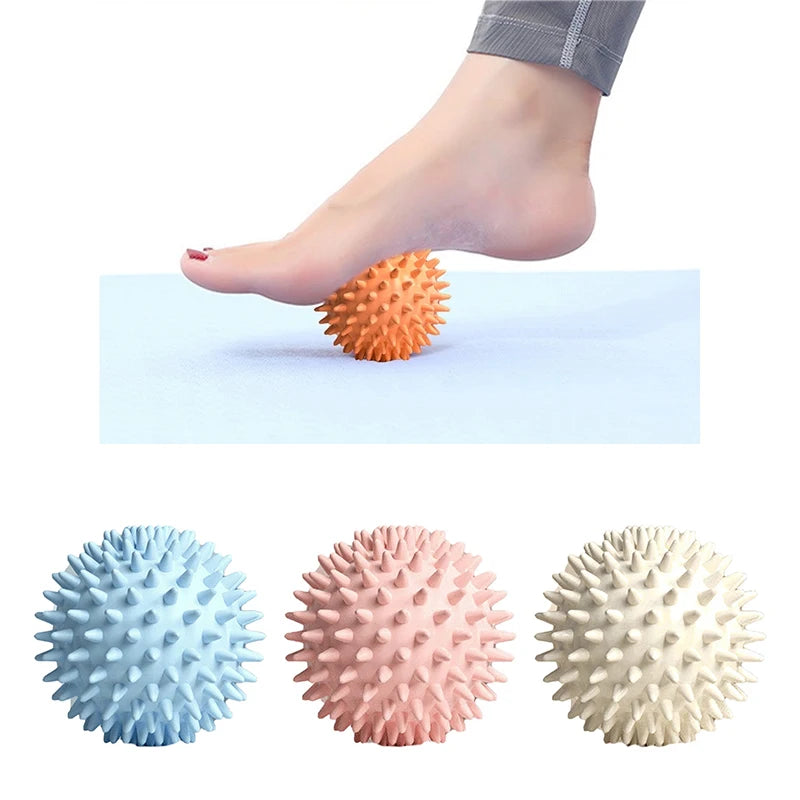 Spiky Massage Ball Deep Tissue Muscle Roller Plantar Fasciitis Relief Foot Trigger Point Massage Ball