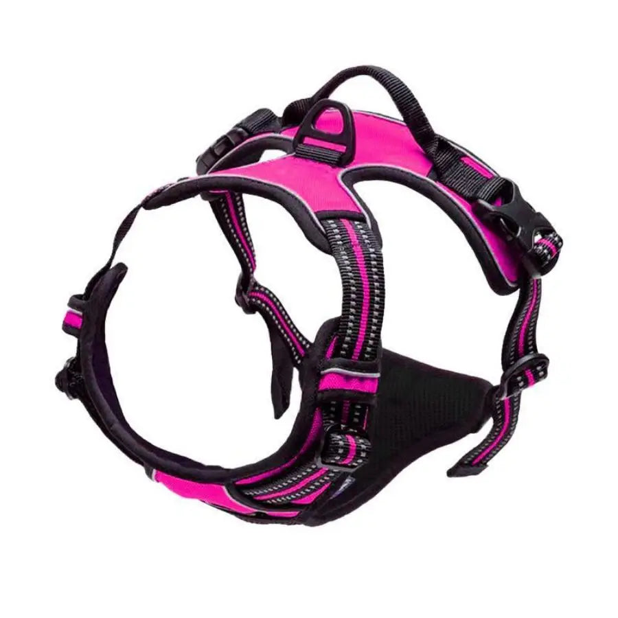 Reflective No-Pull Dog Harness – Adjustable Walking Harness with Control Handle