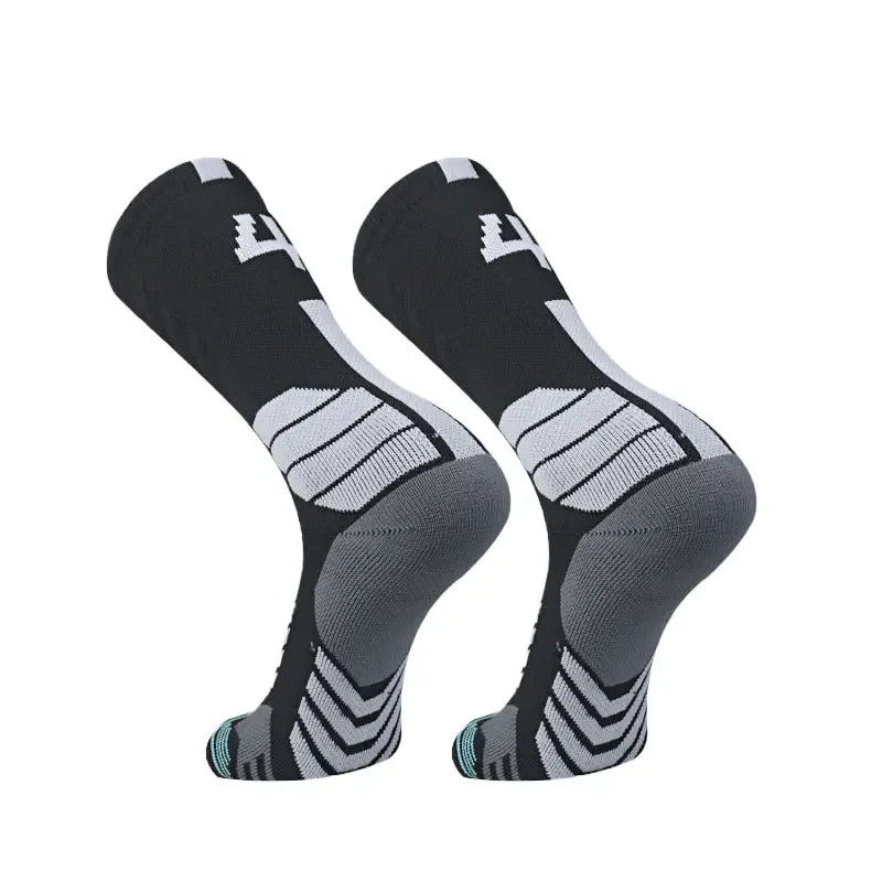 Elite Basketball Compression Socks High Elastic Towel Bottom Sports Socks Men Women