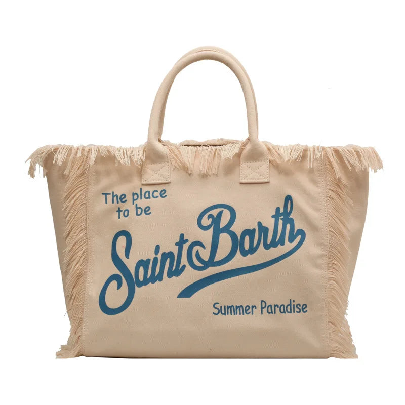 Large Capacity Canvas Tote Bag Fashion Envelope Shoulder Handbag