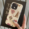 Leopard Lichee Pattern Silicone iPhone Case