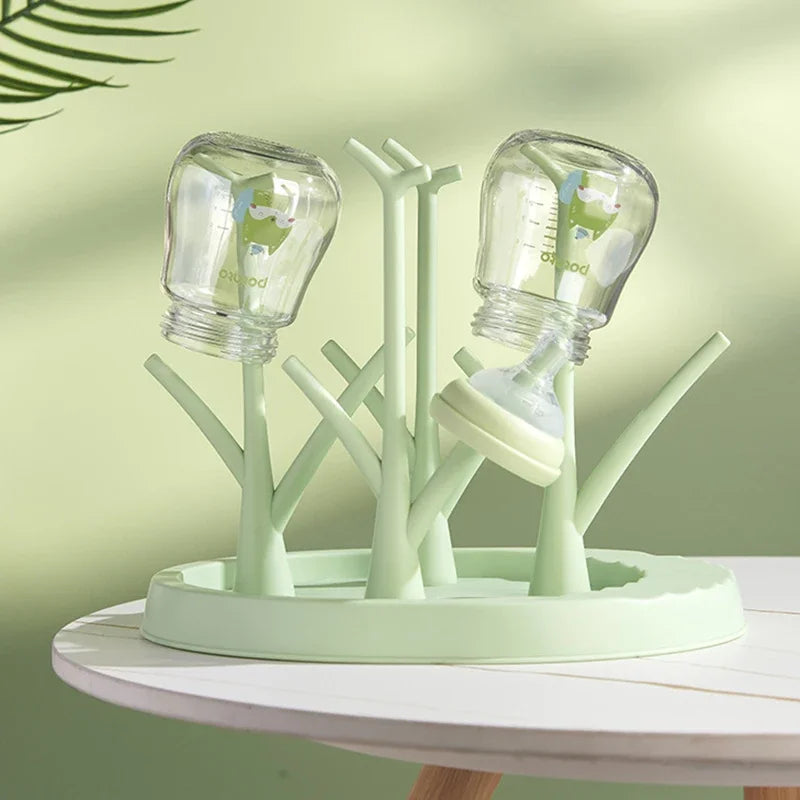 Baby Bottle Drying Rack Removable Bottle Holder