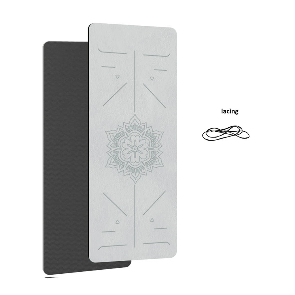 Eco Friendly Anti Slip Yoga Mat Pilates Fitness Exercise Mat