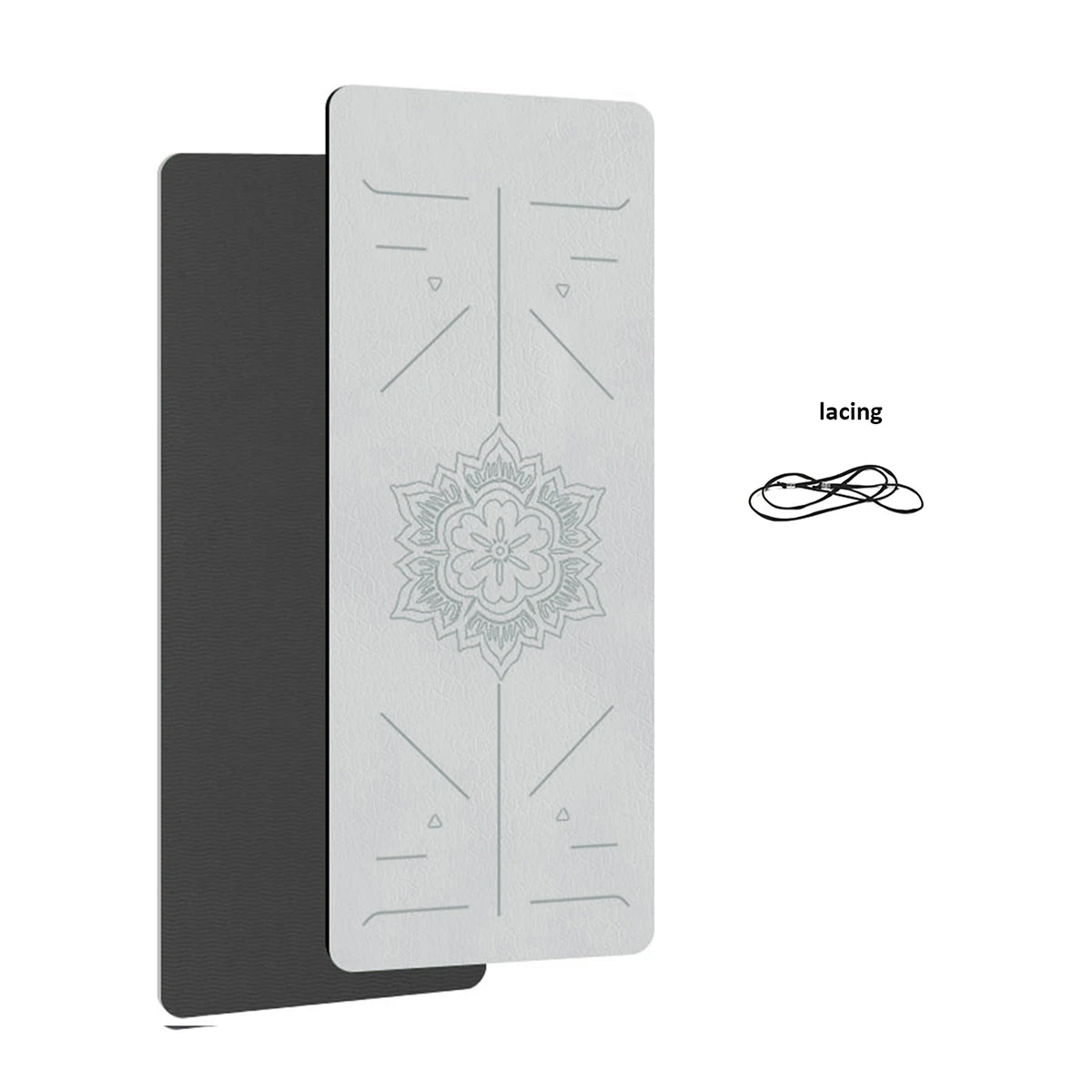 Eco Friendly Anti Slip Yoga Mat Pilates Fitness Exercise Mat