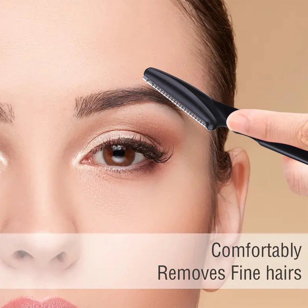 Eyebrow & Facial Razor Set – Multi-Purpose Dermaplaning Tools for Women