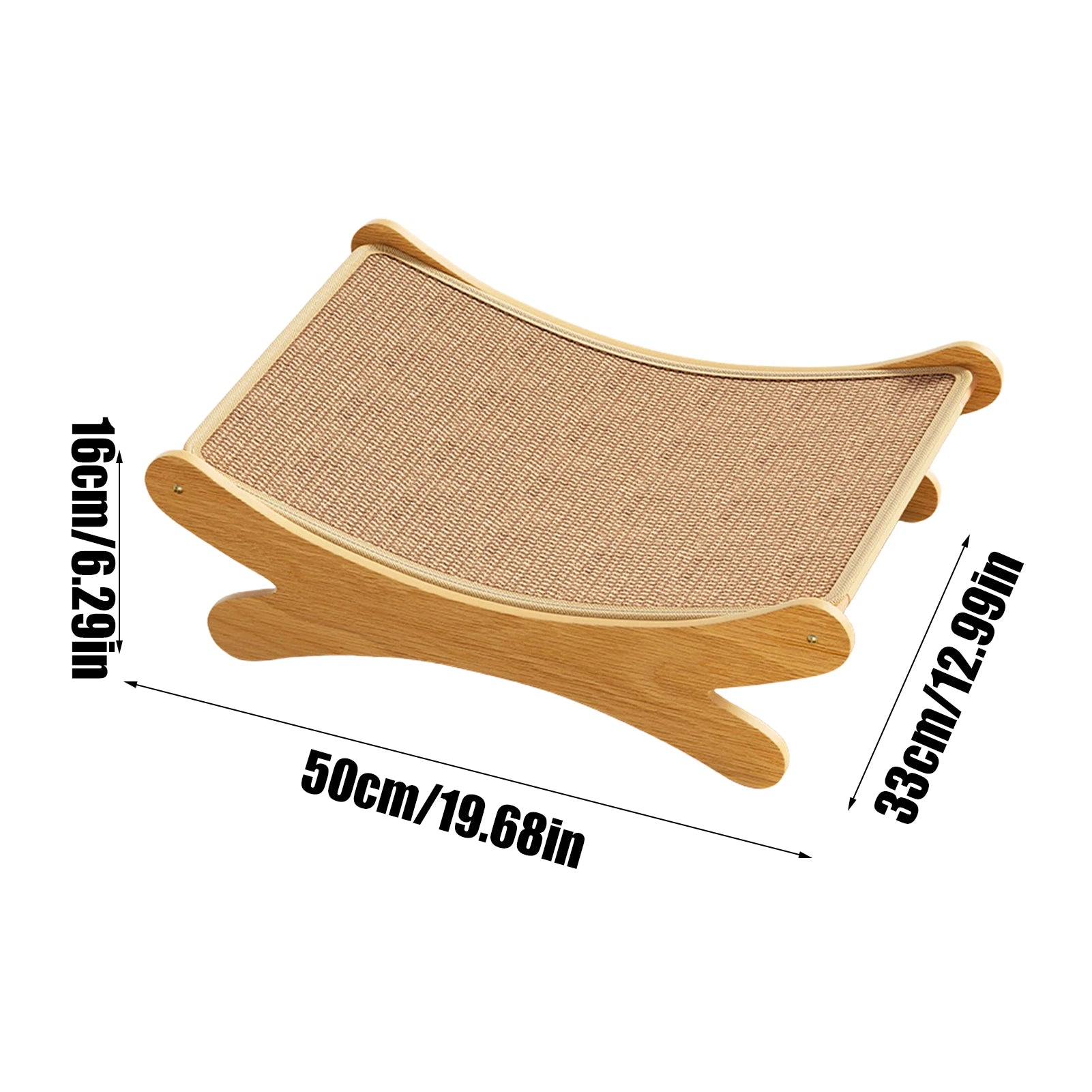Sisal Cat Scratching Pad Reusable Scratch Bed Nest for Sleeping Playing Cats