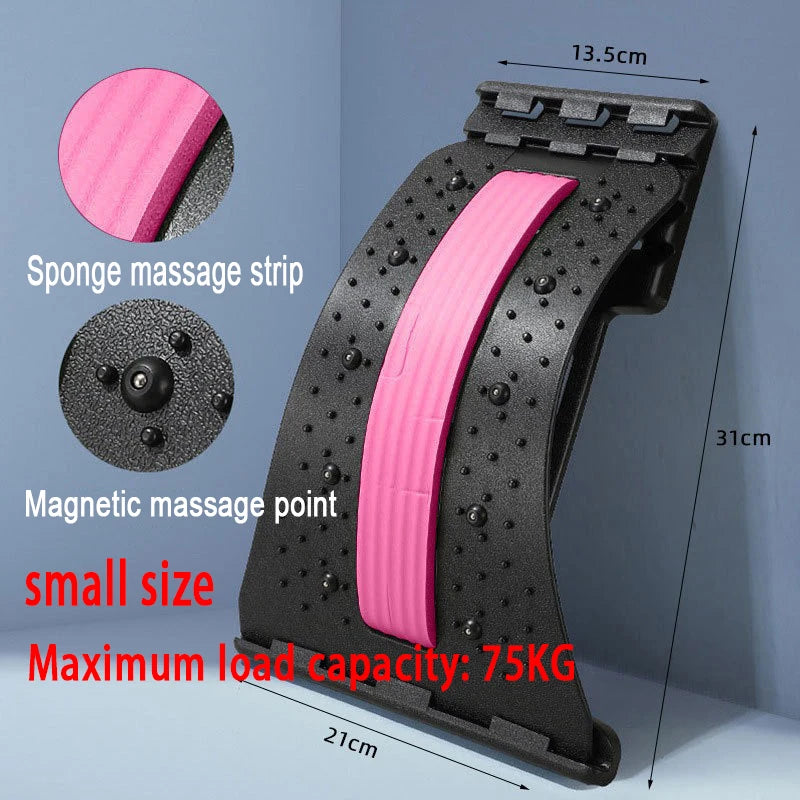 Lumbar Back Stretcher for Spine Support and Lower Back Relaxation