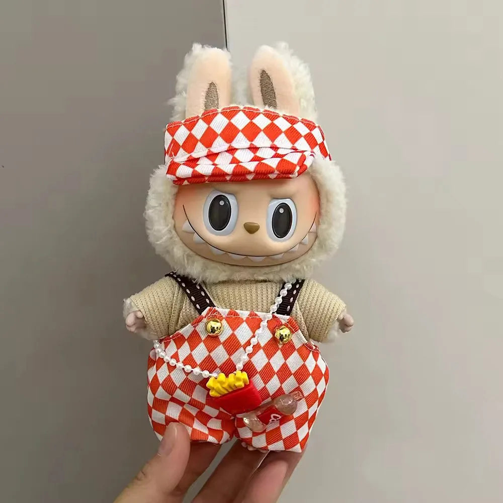 17cm Plush Doll Outfit Clothing Set