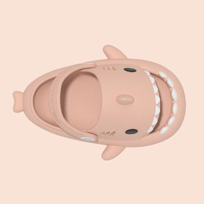 Kids Shark Summer Sandals Non Slip Soft Sole Slippers