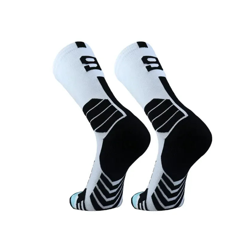 Elite Basketball Compression Socks High Elastic Towel Bottom Sports Socks Men Women