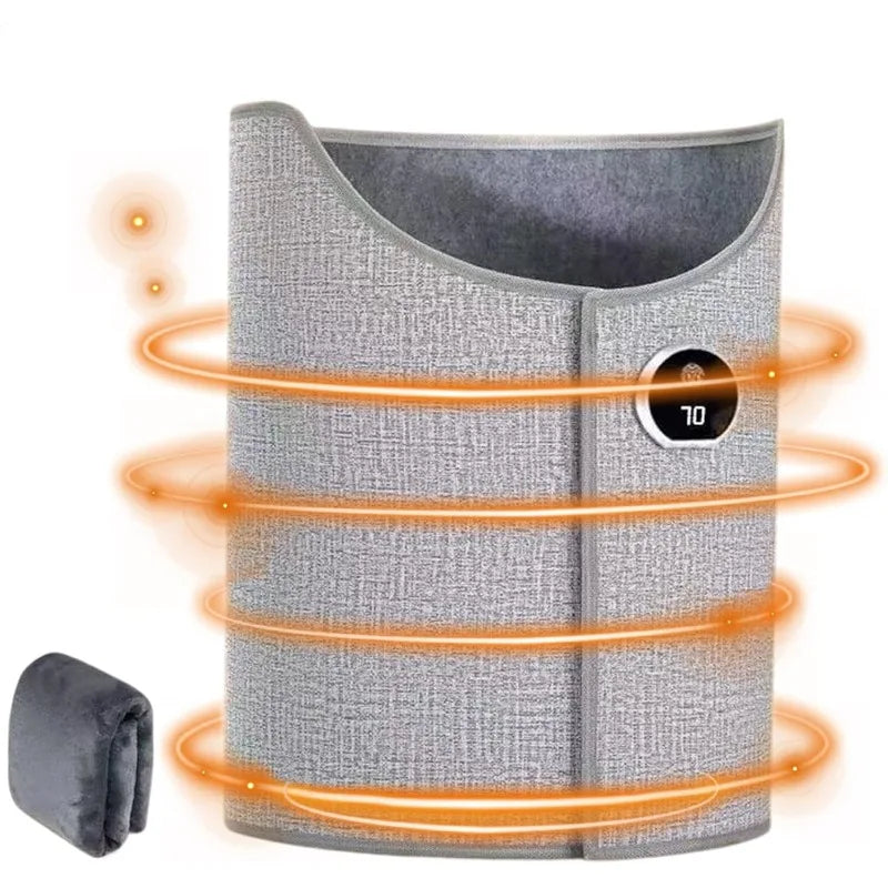 Foldable Under Desk Foot Warmer Electric Heater with Thermostat Timer Auto Shut Off