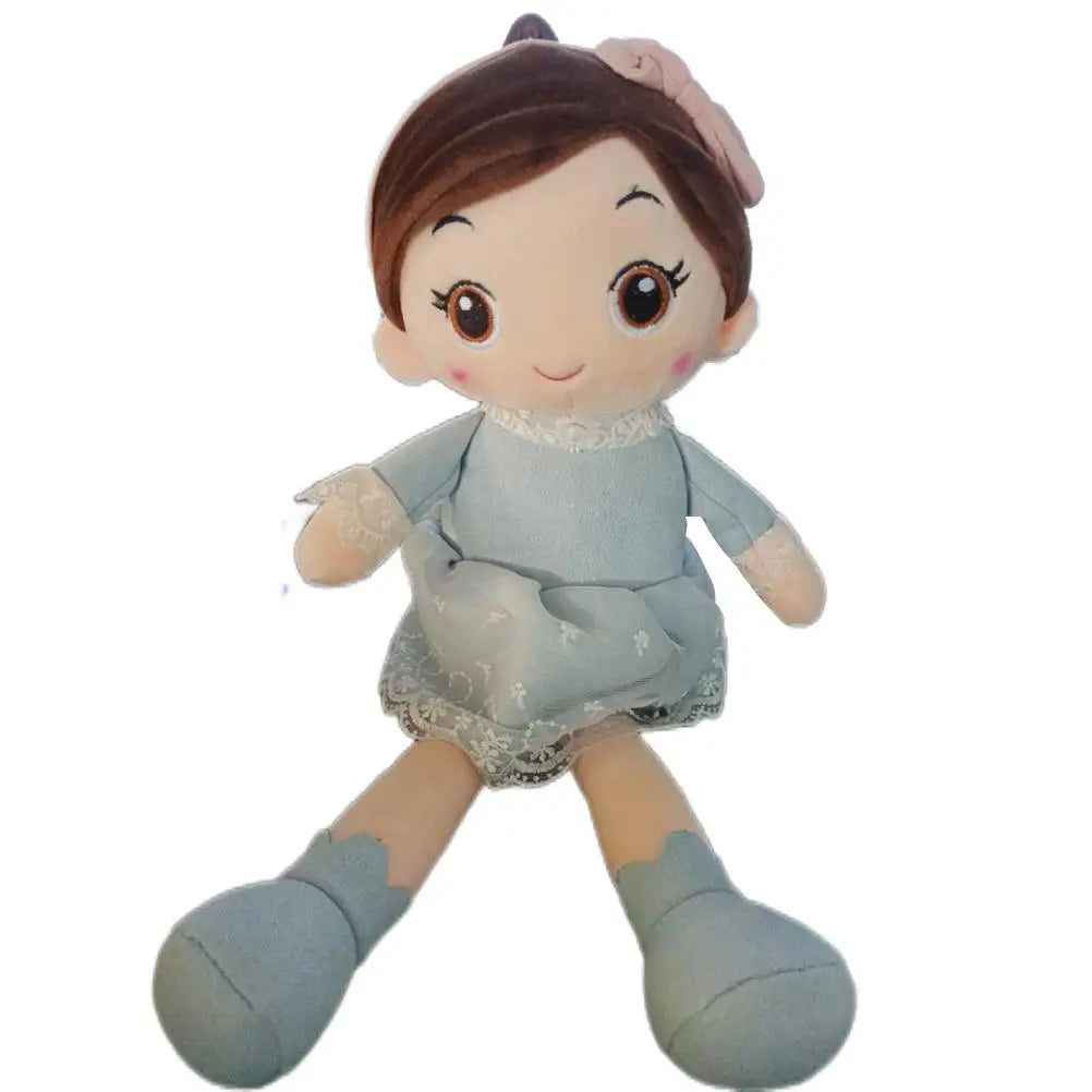 Soft Rag Doll Pillow for Girls Room Decor