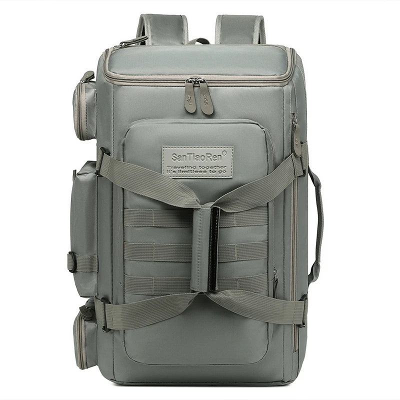 Large Capacity Gym Backpack Waterproof Travel Bag Wet Dry Separation Fitness Training Backpack