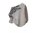 Off Shoulder Oversized T Shirt for Women