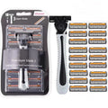 Men Razor Shaver 3 Layer Reusable Imported Blade Multi Head Replaceable Shaving Tool