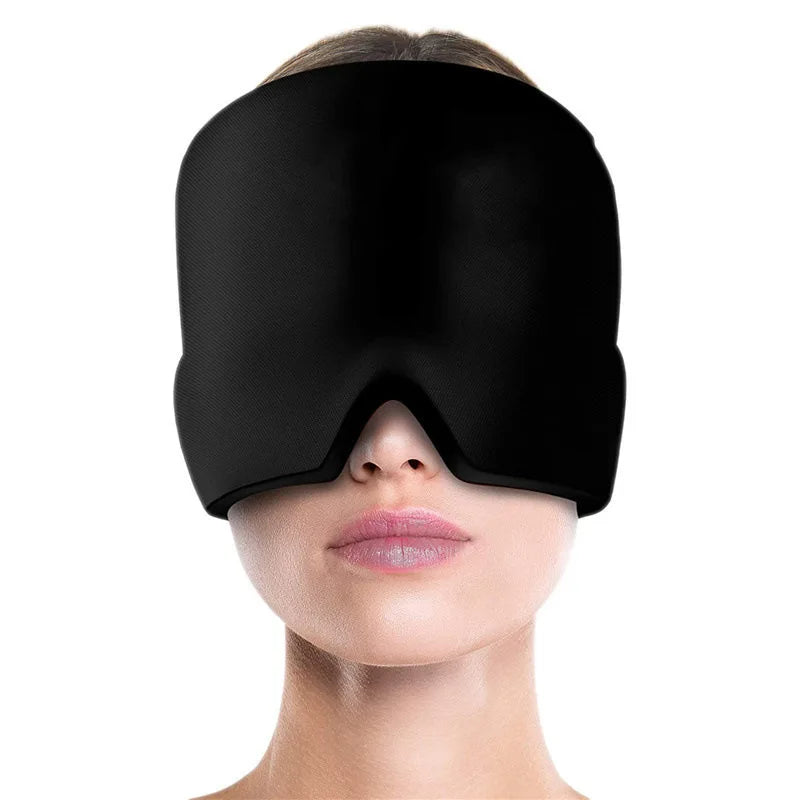 Migraine Relief Ice Cap Cold Compress Headache Hat