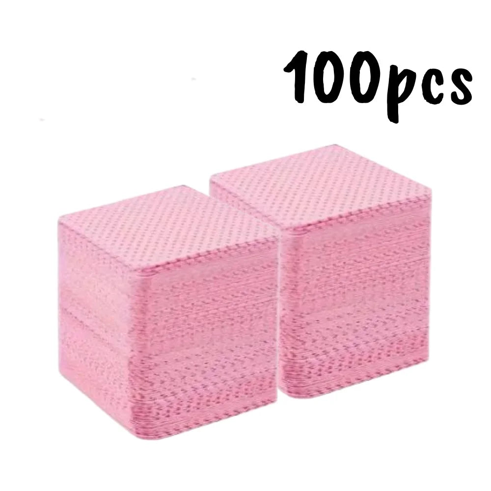 Lint-Free Nail Wipes 600pcs with Pump Bottle