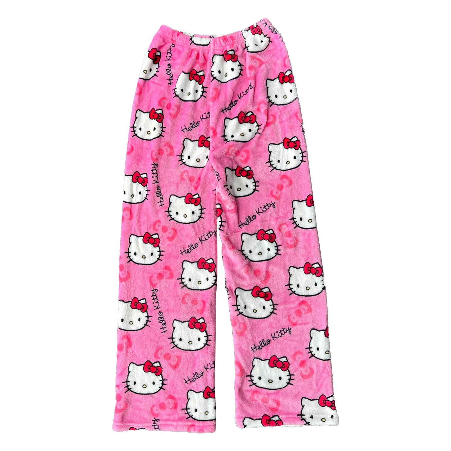 Hello Kitty Pajama Pants Cartoon Sanrio Women Sleepwear Home Trousers