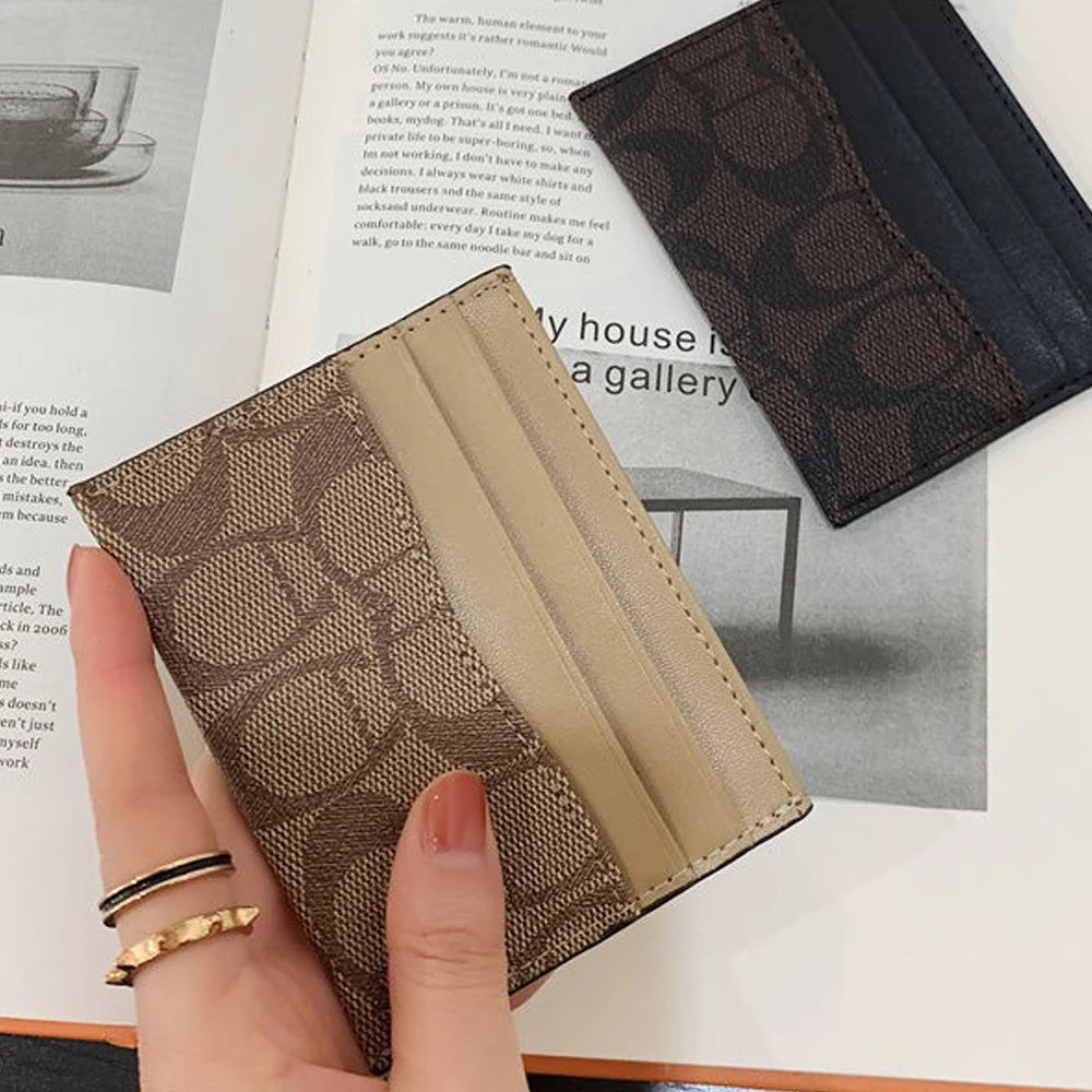 Women PU Leather Wallet Multi Function Card Holder Small Coin Purse