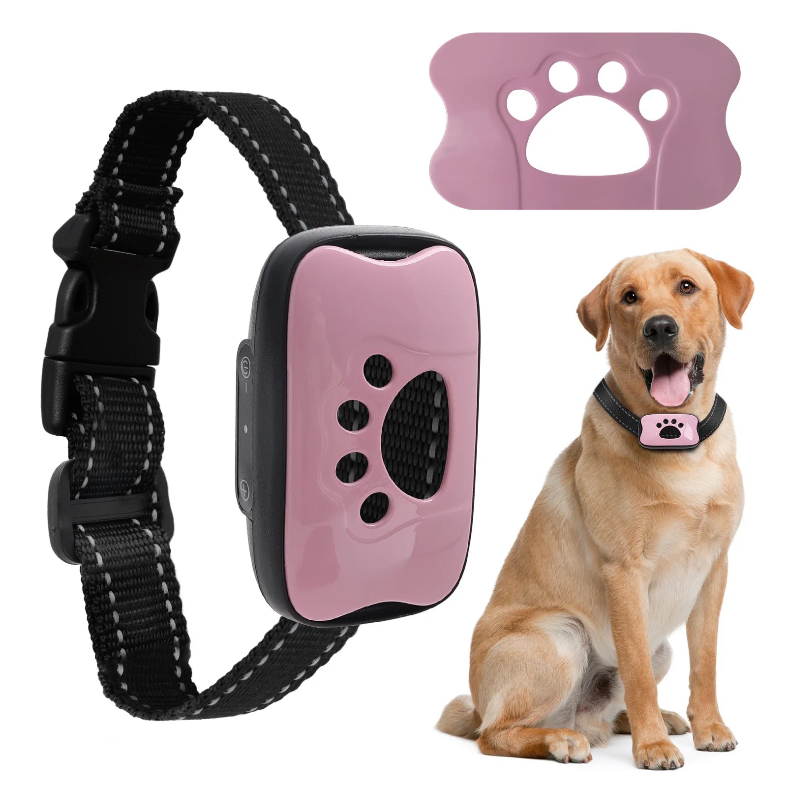USB Rechargeable Dog Bark Control Training Collar