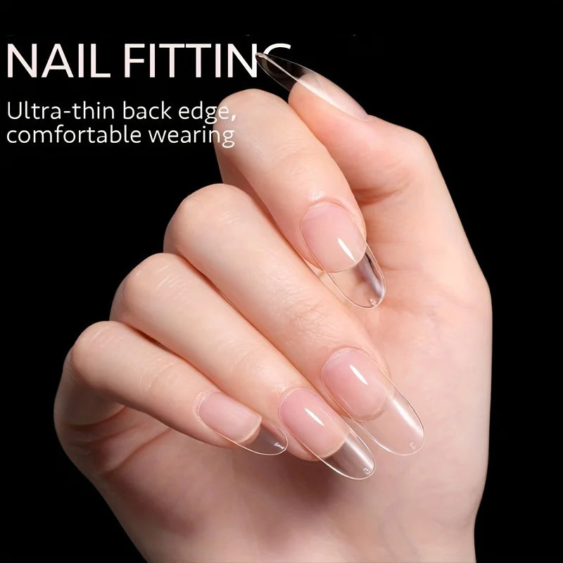 Press On Nail Tips Set – 120pcs Full Cover Fake Nails for DIY Extensions
