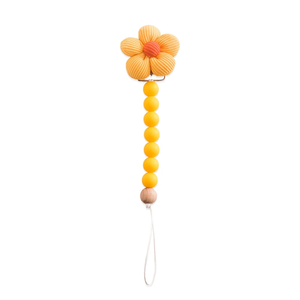 BPA Free Silicone Baby Teether Rattle Toy 0 12 Months