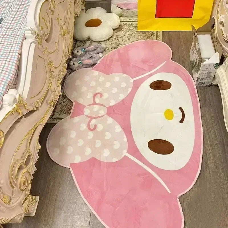 Kawaii My Melody Soft Floor Rug Bedroom Mat