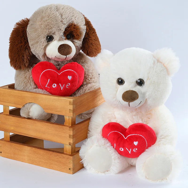 Colorful Bow Tie Teddy Bear Plush Pillow for Kids