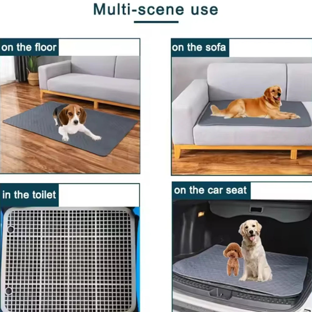 Washable Dog Pee Pad Waterproof Reusable Training Mat