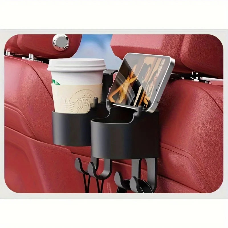 Car Seat Back Cup Holder Hook Storage Organizer