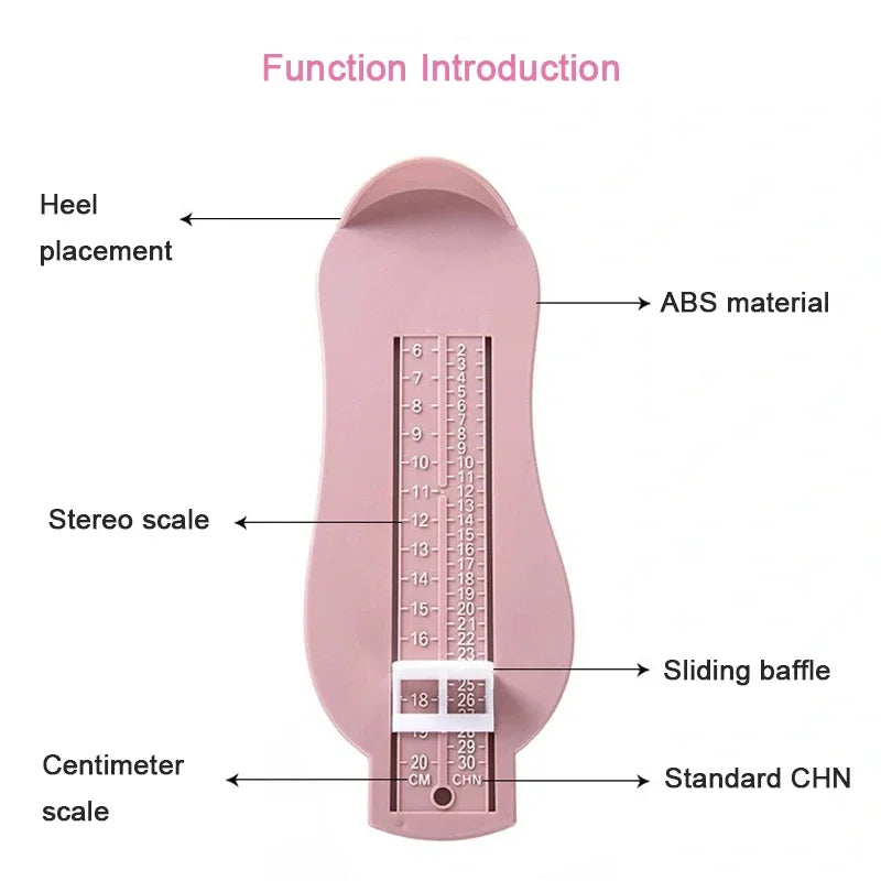 Kids Foot Measuring Gauge Baby Shoe Size Ruler