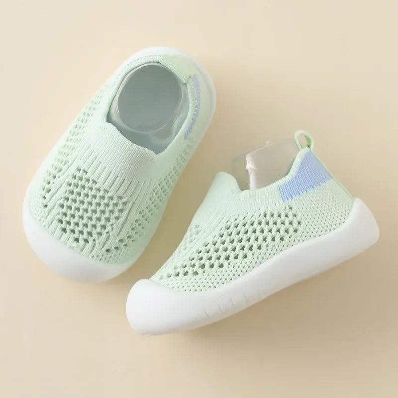 Kids Breathable Mesh Walking Shoes Soft Sole 1 3 Years