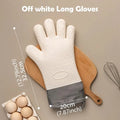 Silicone Oven Gloves – Heat Resistant Kitchen Gloves with Non-Slip Grip