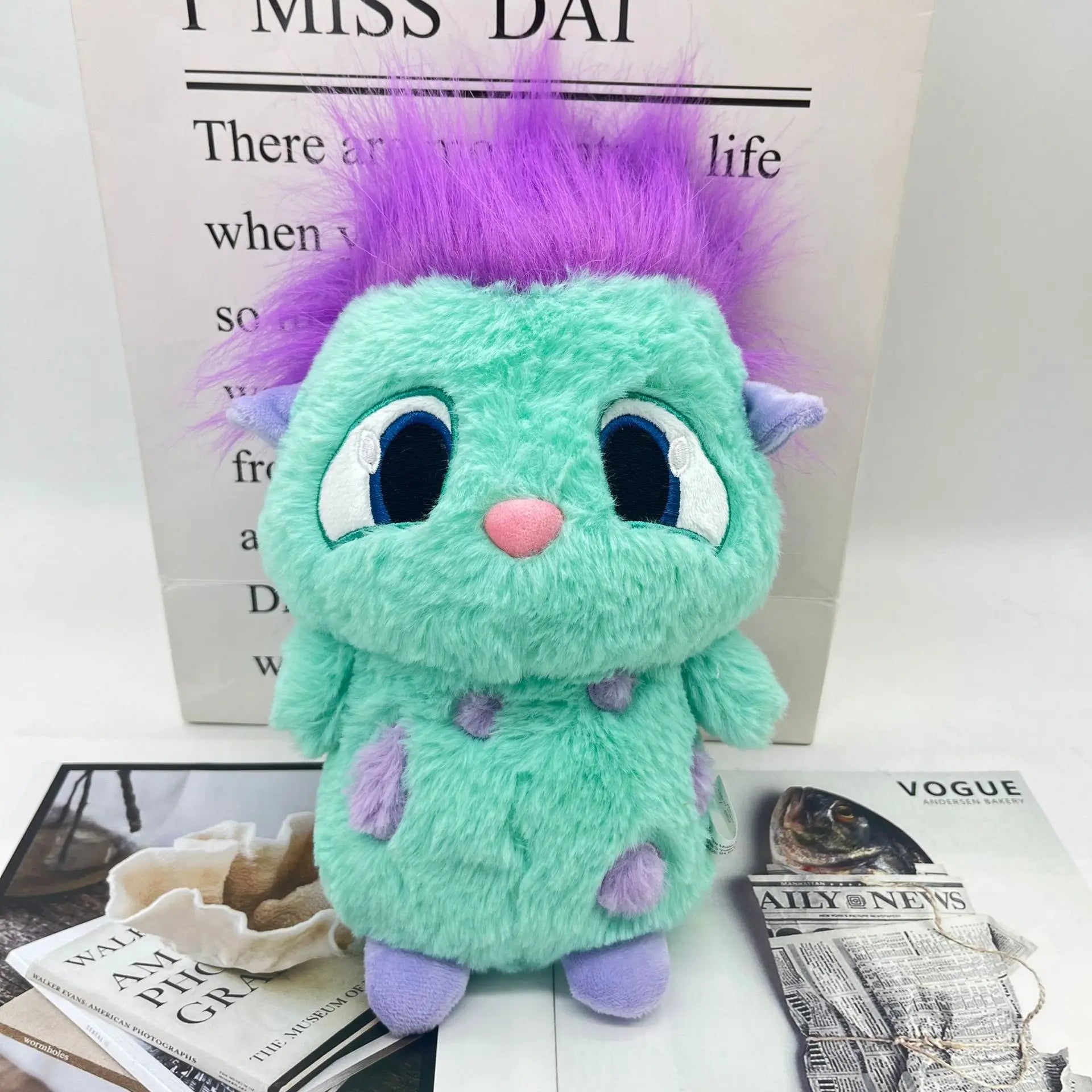25cm Bibble Plush Toy Cute Soft Stuffed Doll Anime Room Decor Gift