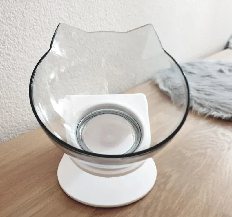 Non Slip Double Pet Bowl with Stand for Cats and Dogs