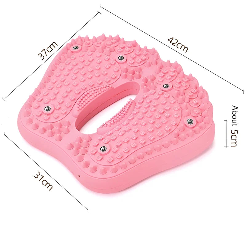Acupressure Foot Massage Mat Inflatable Foot Massager Pad Reflexology Foot Pain Relief Fitness Massage Board