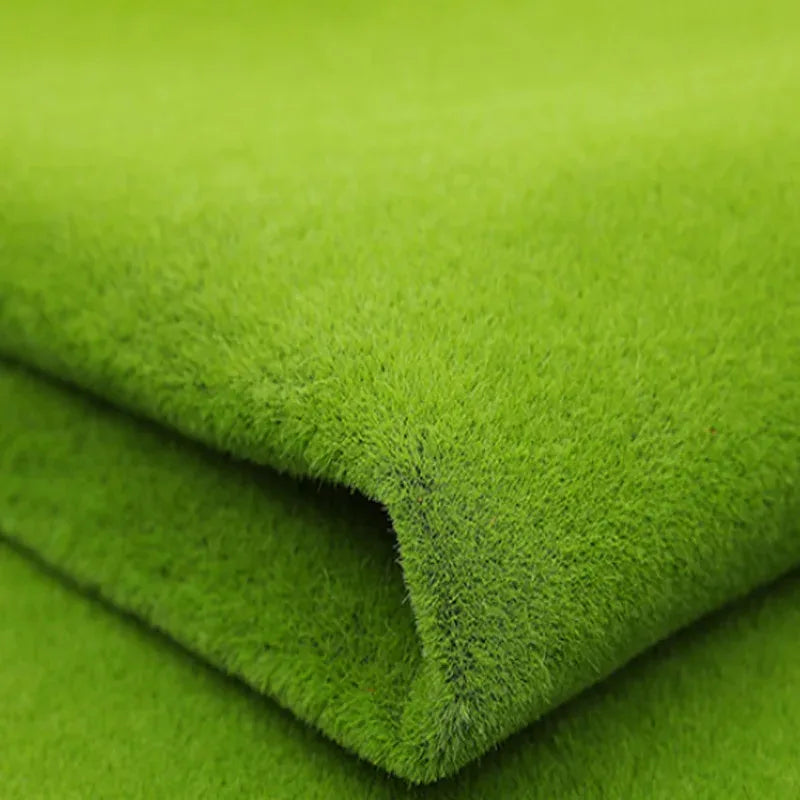 Artificial Grass Rug 50x50cm Fake Moss Turf Mat Garden Wedding Decor Carpet