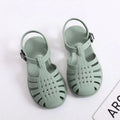 Kids Beach Sandals Soft Non Slip Jelly Gladiator Shoes for Boys & Girls