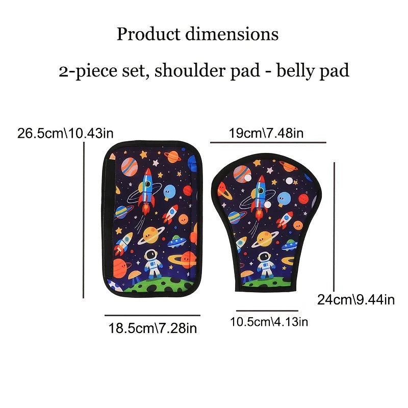 Child Car Seat Belt Shoulder Guard Safety Belt Adjuster for Neck Protection