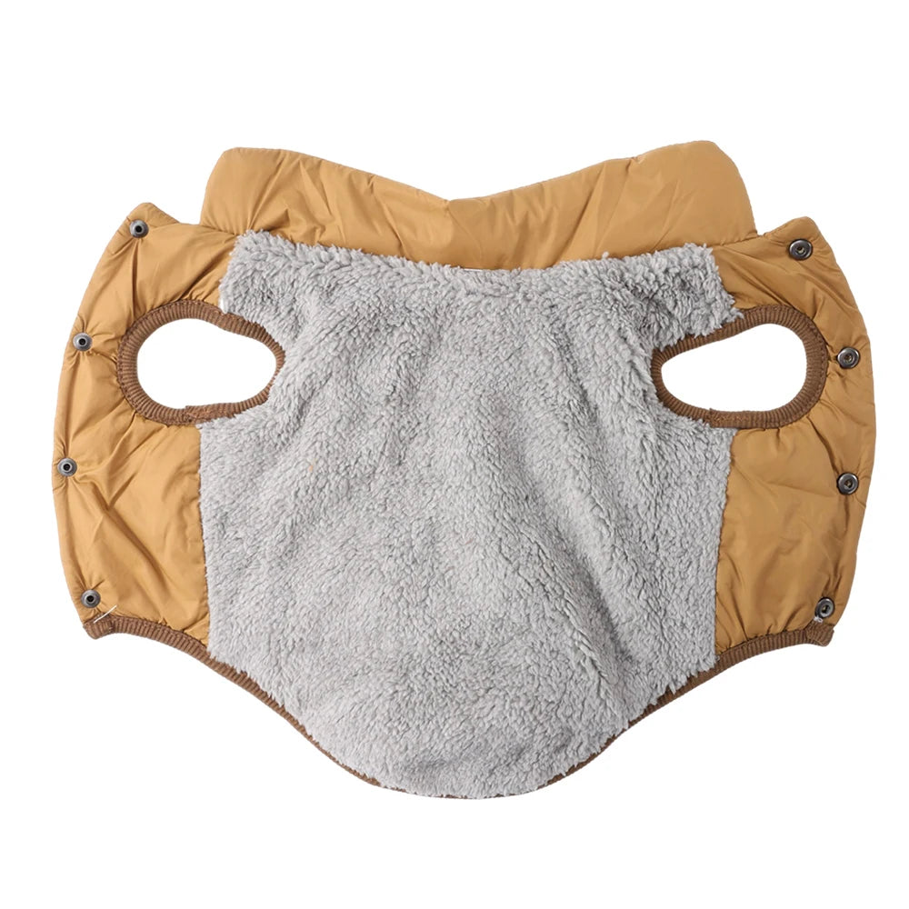 Waterproof Winter Dog Coat Fleece Pet Jacket for Small Dogs and Cats