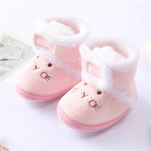 Baby Winter First Walker Shoes Warm Soft Sole 0 9 Months