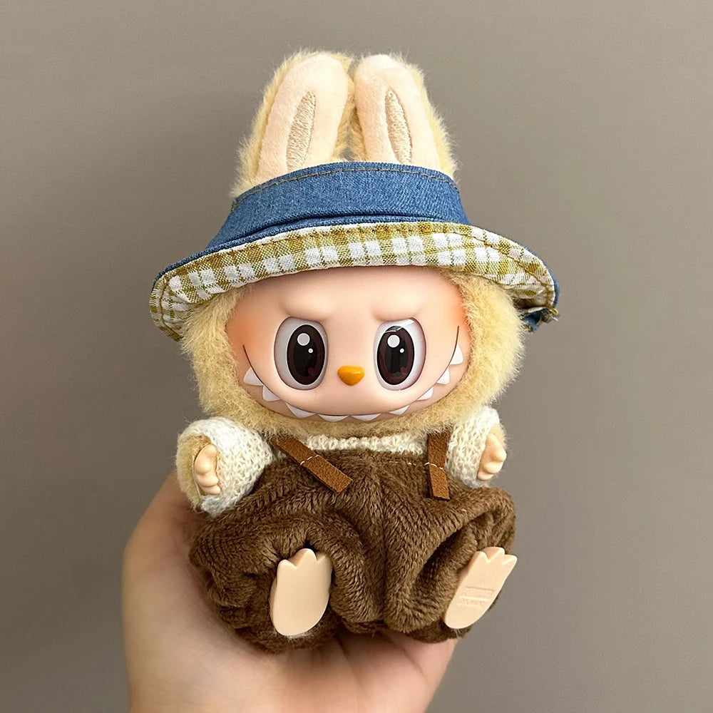 17cm Plush Doll Clothes Set No Shoes for V1 V2 V3